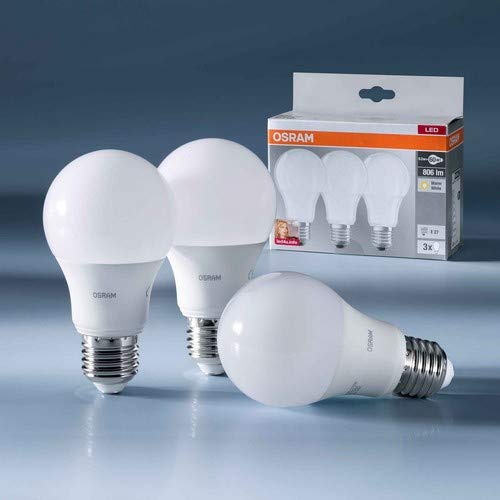 Ampoule LED E27  classique ton blanc mat pour pièce à vivre