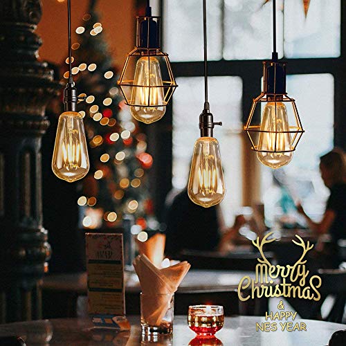 Ampoule Edison LED E27 style vintage pièce à vivre pour une lumière chaude principale