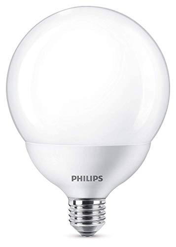 Ampoule LED Philips forme globe E27, 18W (équivalent 120W), ton blanc chaud