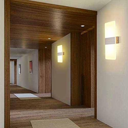 Applique murale moderne LED forme rectangulaire Kingso