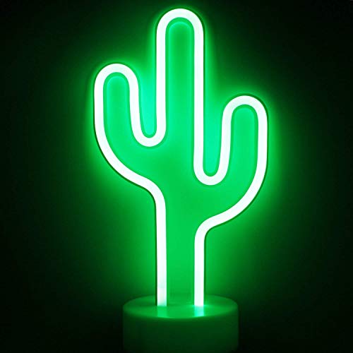 Cactus lumineux LED déco