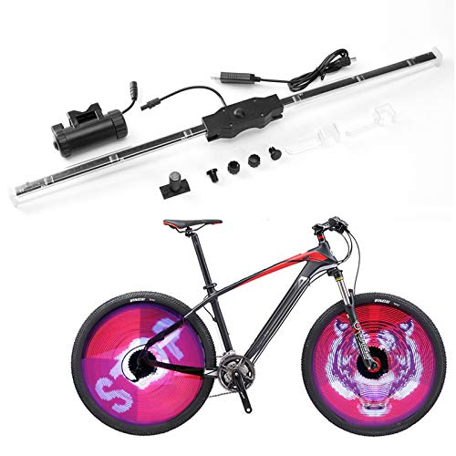 Lumières rechargeables de moyeu de roue de vélo Lumières de rayons  aquarelle imperméables à l'eau pour la sécurité des vélos, lumière de décoration  pour enfants