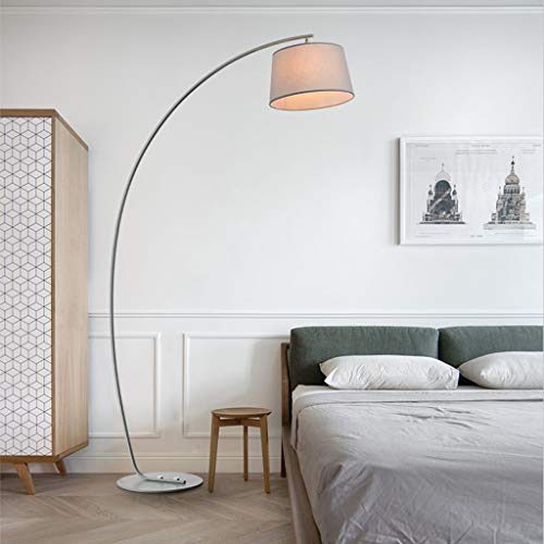Lampadaire LED courbé nordique
