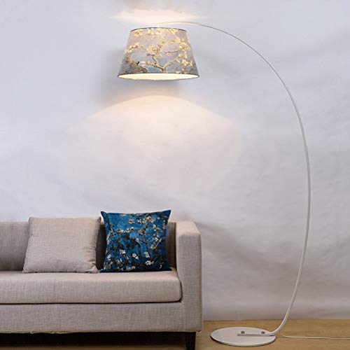 Lampadaire LED courbé nordique YUX